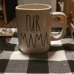 Rae Dunn FUR MAMA Mug